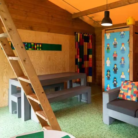 CANVAS BUNGALOW 6 people - Bungalow tent Lego house
