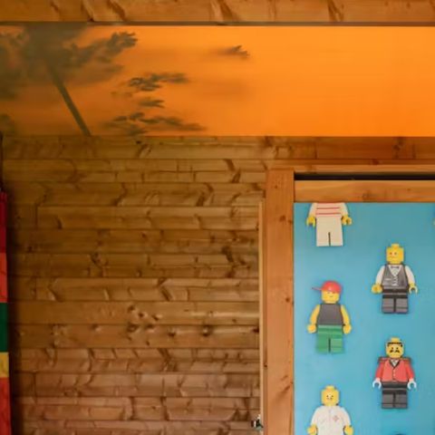 CANVAS BUNGALOW 6 people - Bungalow tent Lego house