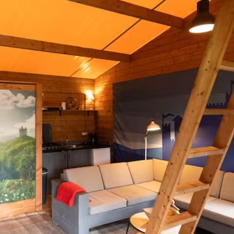 CANVAS BUNGALOW 6 people - Bungalow tent Knight & Princess house