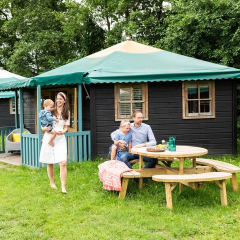 CANVAS BUNGALOW 6 people - Bungalow tent Woodland cottage
