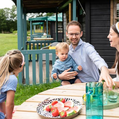 Glamping tent 6 persons - Bungalow tent Woodland cottage