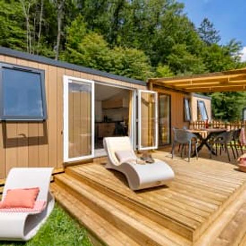 MOBILE HOME 6 people - Cottage Cocoon 6p 3ch 2SdB air conditioning Premium