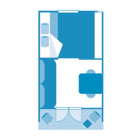 CHALET 2 people - Chalet 2p 1bed