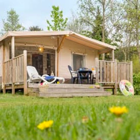 CANVAS AND WOOD TENT 4 people - Lodge 4p 2ch ***