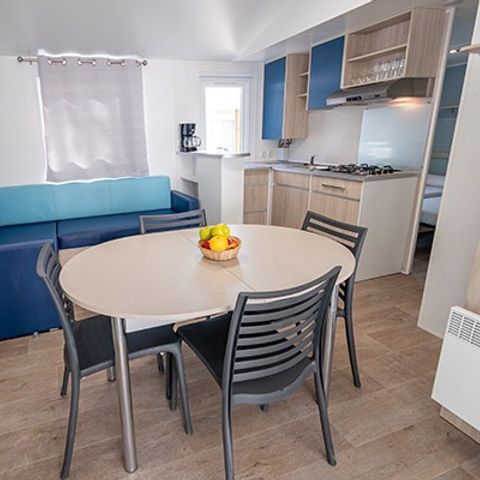 Mobile home 2 persons - Mobile-home | Comfort | 1 Ch. | 2 Pers. | Raised terrace | Without bathroom