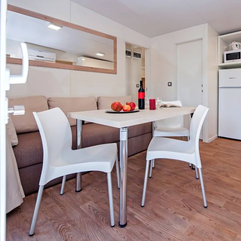 Mobile home 6 persons - Mobile-home | Comfort | 3 Bedrooms | 6 Pers | Raised terrace | 2 bathrooms | Air conditioning | TV