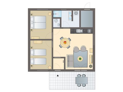 BUNGALOW 4 people - 4-person holiday home