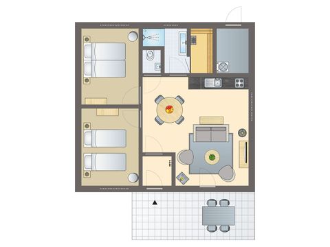 BUNGALOW 4 people - 4-person holiday home