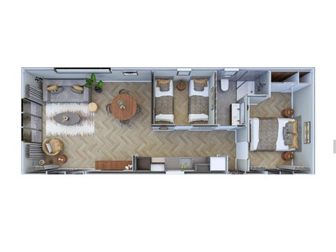 Chalet 4 persons - Loevestein Deluxe with hot tub