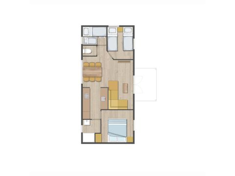 Bungalow 6 persons - Charlies Dune House