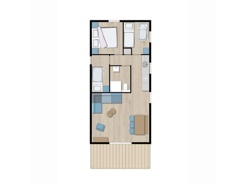 BUNGALOW 5 people - Butterflies Venhuis