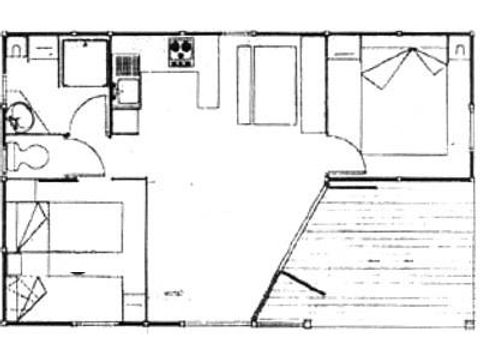 CHALET 5 people - Spacious bungalow