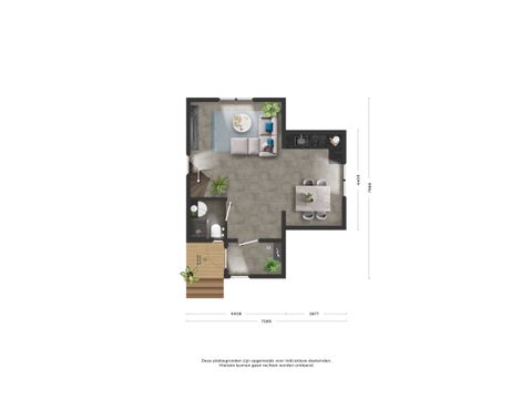 BUNGALOW 5 people - The Rhine