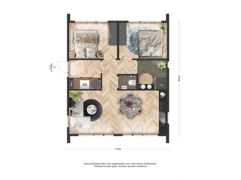 BUNGALOW 4 people - The Dommel
