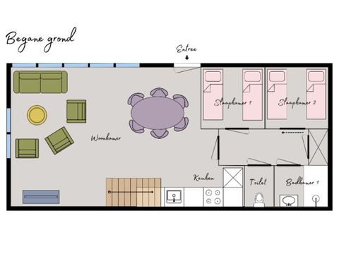 Villa 6 persons - Holiday villa in Uitgeest with a roof terrace