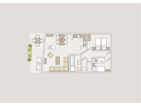 Apartment 4 persons - Large
