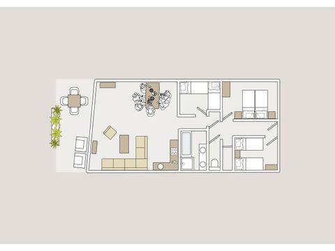 Apartment 6 persons - XXL