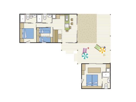 MOBILE HOME 9 people - ARCHIPEL