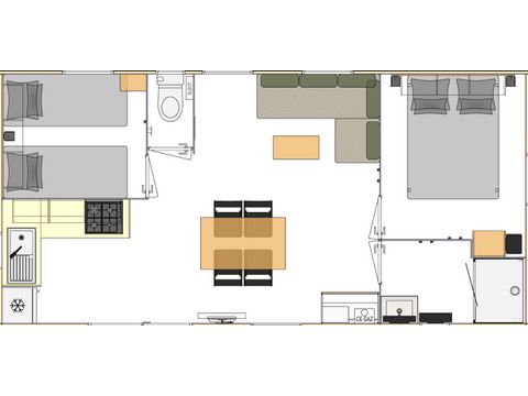 MOBILE HOME 4 people - Maui