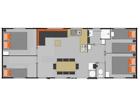 MOBILE HOME 8 people - Padang Padang