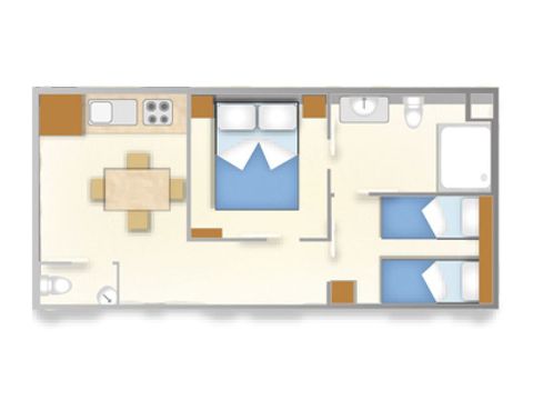 MOBILE HOME 4 people - Baia Relax New