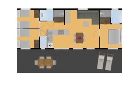 MOBILE HOME 6 people - Mobile home Castelnaud