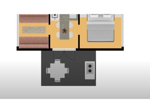 TENT 4 people - Chalet tent Limeuil