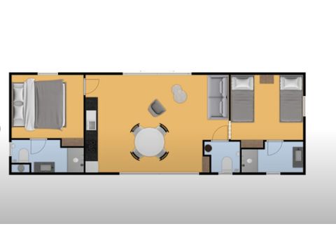 Mobile home 4 persons - Mobile home Urval