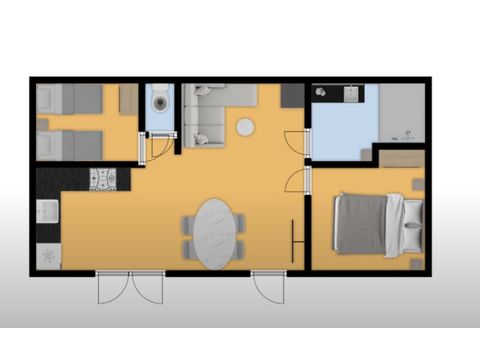 MOBILE HOME 4 people - Mobile home Molières