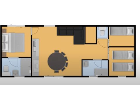 Mobile home 6 persons - Mobile home Audrix