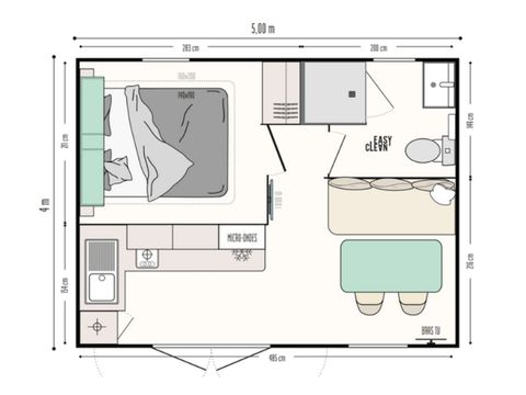 CHALET 3 people - PIGNA
