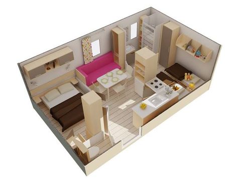 MOBILE HOME 4 people - FIRST