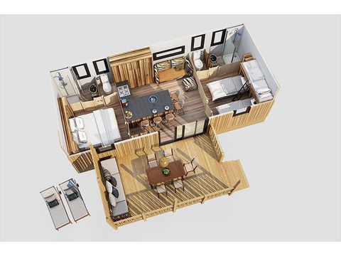 MOBILE HOME 5 people - SunLodge Catalpa