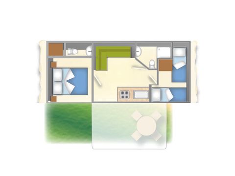 MOBILE HOME 4 people - BAIA COMFORT