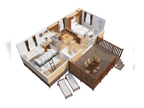 MOBILE HOME 6 people - SUNLODGE ASPEN