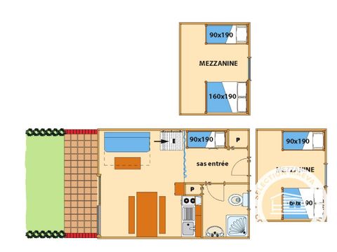 APARTMENT 7 people - Residence Duplex 3 Rooms 6/7 People + TV