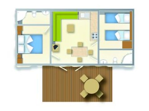 MOBILE HOME 5 people - BAIA SUPERIOR