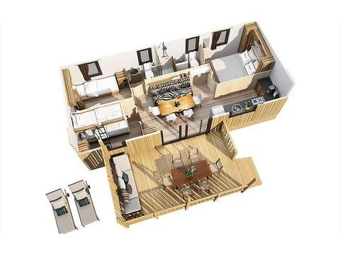 MOBILE HOME 6 people - Big Leaf