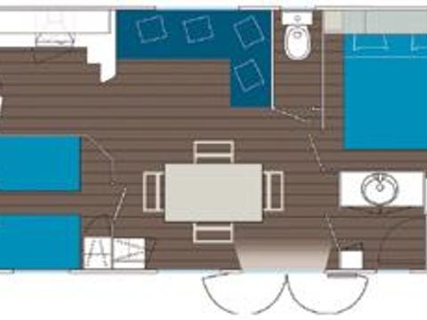 MOBILE HOME 4 people - SAVANNAH