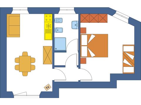 Apartment 6 persons - GLICINE (ground floor or upper floor)