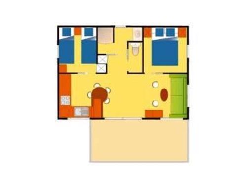 CHALET 4 people - 3 SEASON ELITE PMR