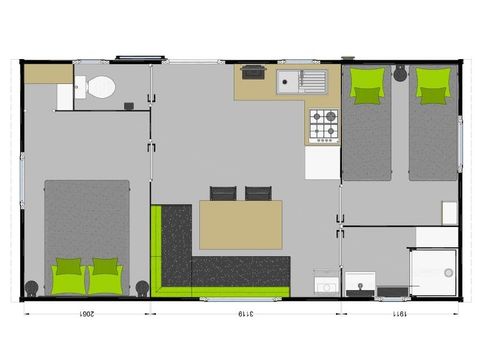MOBILE HOME 6 people - Ibiza