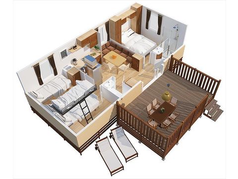 Mobile home 6 persons - Cosy Plus