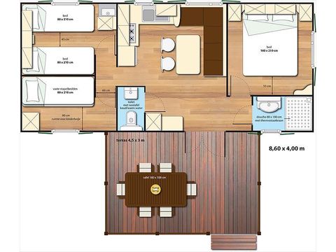 Mobile home 5 persons - Aspen