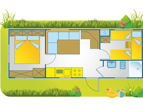 Mobile home 6 persons - Happy Easy
