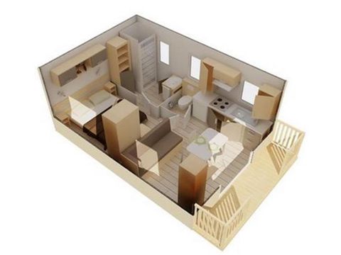 Mobile home 3 persons - Corsair Comfort