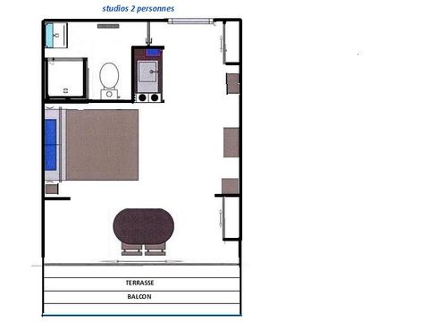STUDIO 2 people - Studio 2 pers