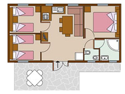 MOBILE HOME 6 people - MAXICARAVAN