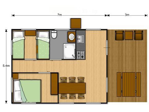 TENT 4 people - LODGE