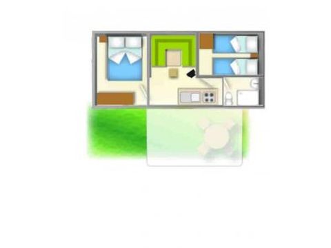 MOBILE HOME 4 people - Baia Blu